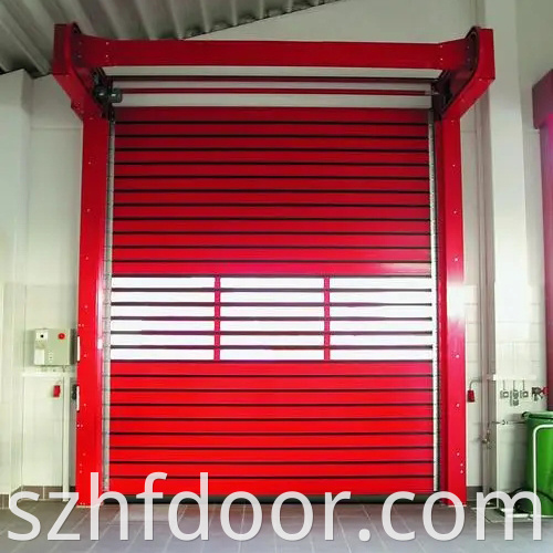 Turbo fast rolling door